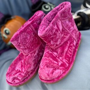 UGG Fuchsia Shearling Boots